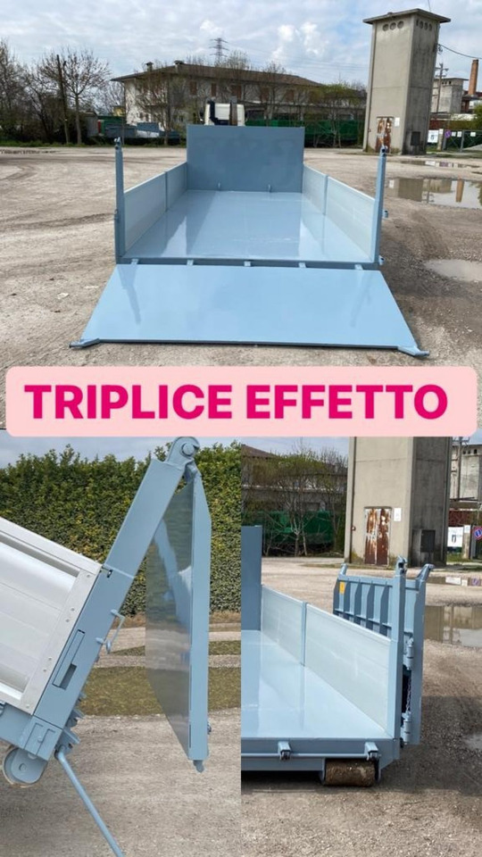 CONTAINER A PIANALE NUOVO CON SPONDE IN TR5 - Roll-off container: picture 3 CONTAINER A PIANALE NUOVO CON SPONDE IN TR5 - Roll-off container: picture 3
