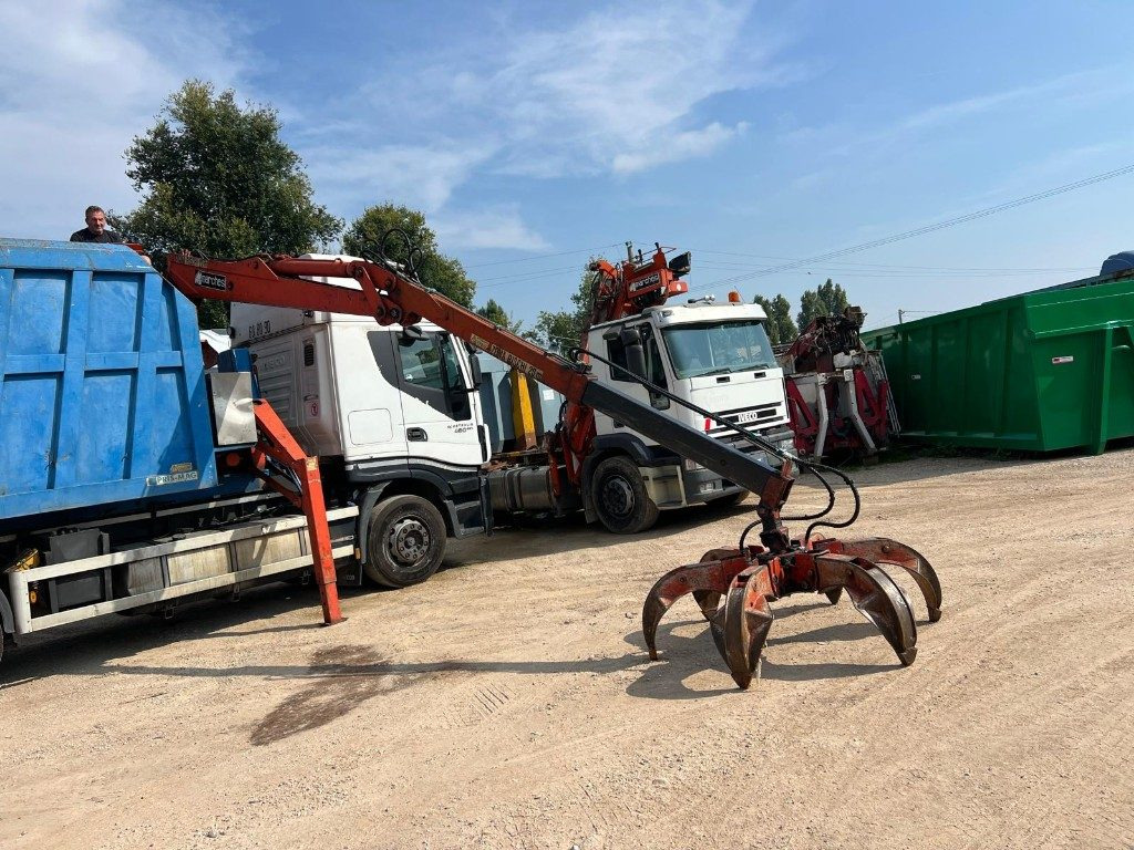 Roll-off container CONTAINER SCARRABILE USATO A CIELO APERTO CON GRU: picture 10 Roll-off container CONTAINER SCARRABILE USATO A CIELO APERTO CON GRU: picture 10