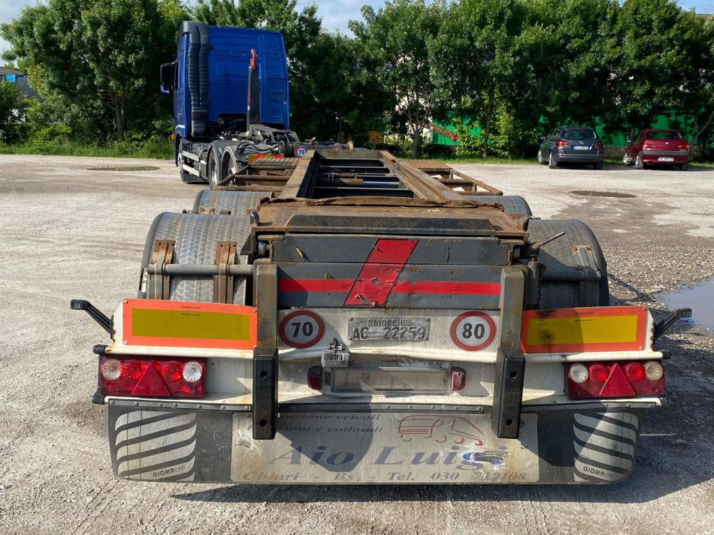 Roll-off/ Skip trailer ZORZI 26 R 070 19 A SCARRABILE BALESTRATO: picture 6