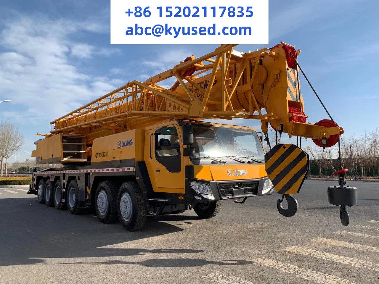 XCMG QY100K - Mobile crane: picture 4 XCMG QY100K - Mobile crane: picture 4