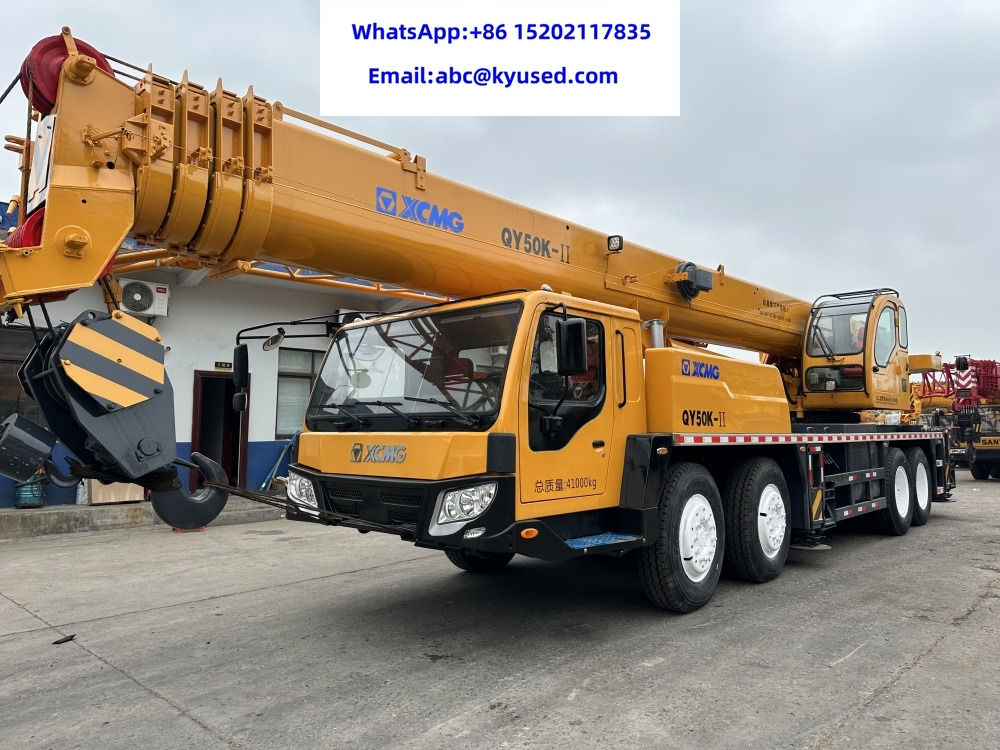 XCMG QY50K-II QY50K-2 QY50K QY70K QY55K QY65K 50TON 70TON 55TON 60TON 65TON - Mobile crane: picture 1 XCMG QY50K-II QY50K-2 QY50K QY70K QY55K QY65K 50TON 70TON 55TON 60TON 65TON - Mobile crane: picture 1