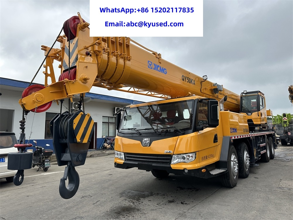 XCMG QY50KA QY50KC XCT50 QY50K XCT50 QY70KC 50ton 70ton 80ton 100ton - Mobile crane: picture 1 XCMG QY50KA QY50KC XCT50 QY50K XCT50 QY70KC 50ton 70ton 80ton 100ton - Mobile crane: picture 1