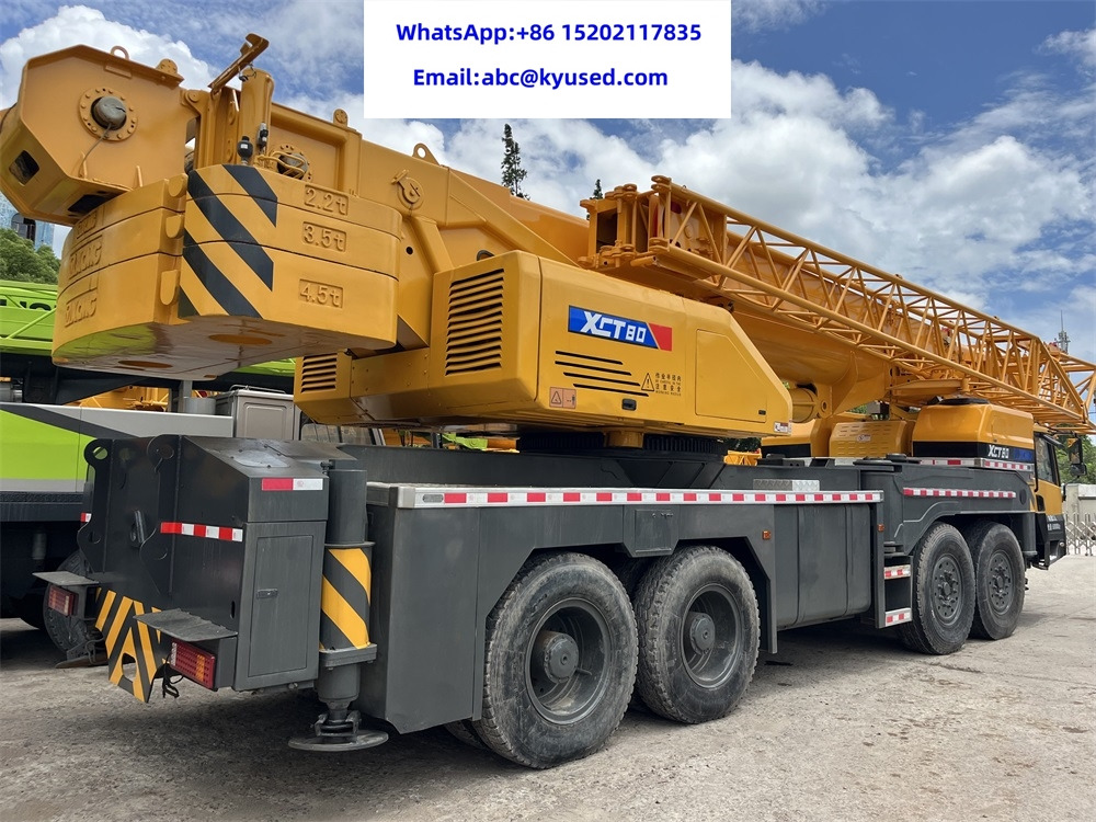 XCMG XCT80 80Tons XCT75 XCT70 XCT50 XCT55 XCT35 XCT25 25T 35T 50T 70T 55T 80TON CRANE - Mobile crane: picture 4 XCMG XCT80 80Tons XCT75 XCT70 XCT50 XCT55 XCT35 XCT25 25T 35T 50T 70T 55T 80TON CRANE - Mobile crane: picture 4