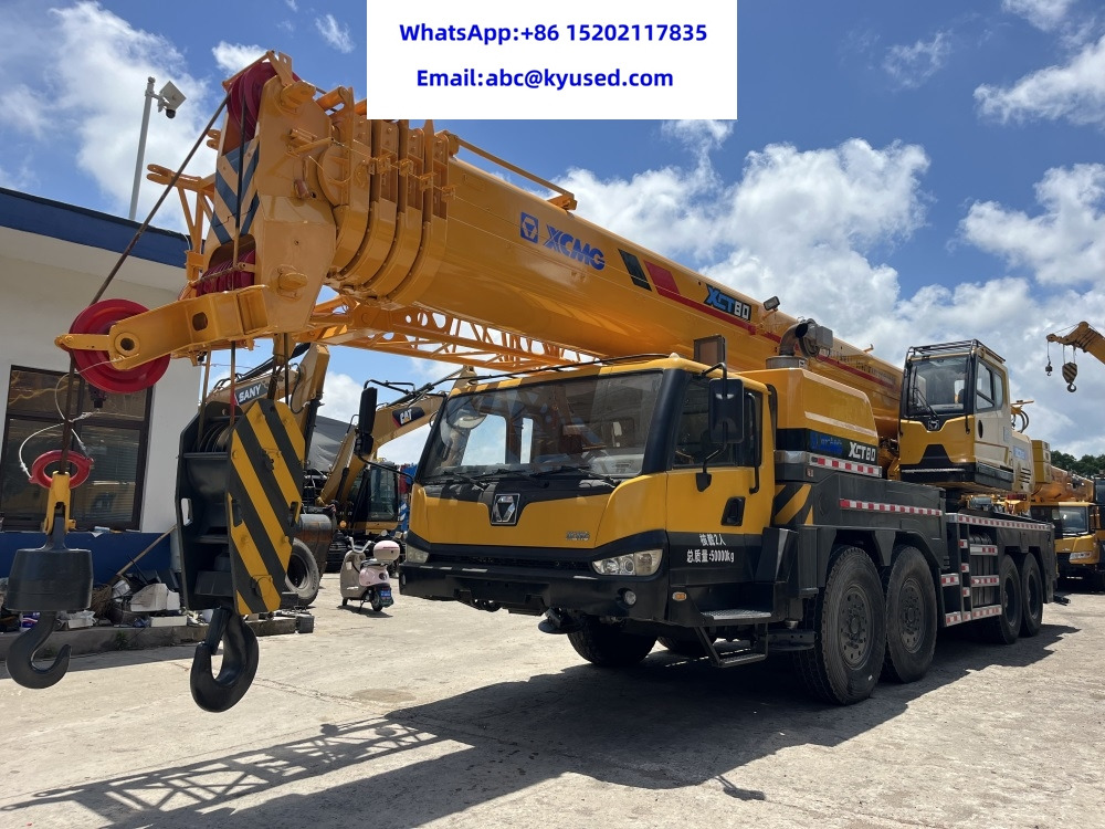 XCMG XCT80 XCT80L5 QY80K XCT85 XCT90 80TONS 85TON 90TON CRANE - Mobile crane: picture 2 XCMG XCT80 XCT80L5 QY80K XCT85 XCT90 80TONS 85TON 90TON CRANE - Mobile crane: picture 2