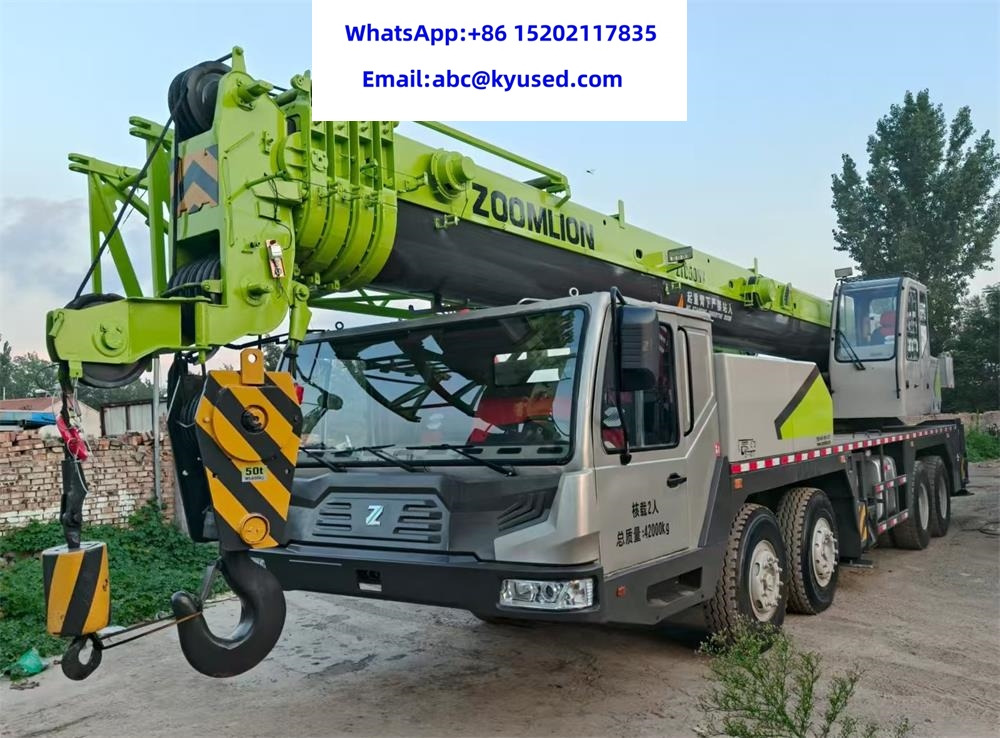 ZOOMLION ZTC500V ZTC550V QY50V ZTC700V ZTC800V ZTC1000 50ton 55T 70ton 80ton 100ton - Mobile crane: picture 1 ZOOMLION ZTC500V ZTC550V QY50V ZTC700V ZTC800V ZTC1000 50ton 55T 70ton 80ton 100ton - Mobile crane: picture 1