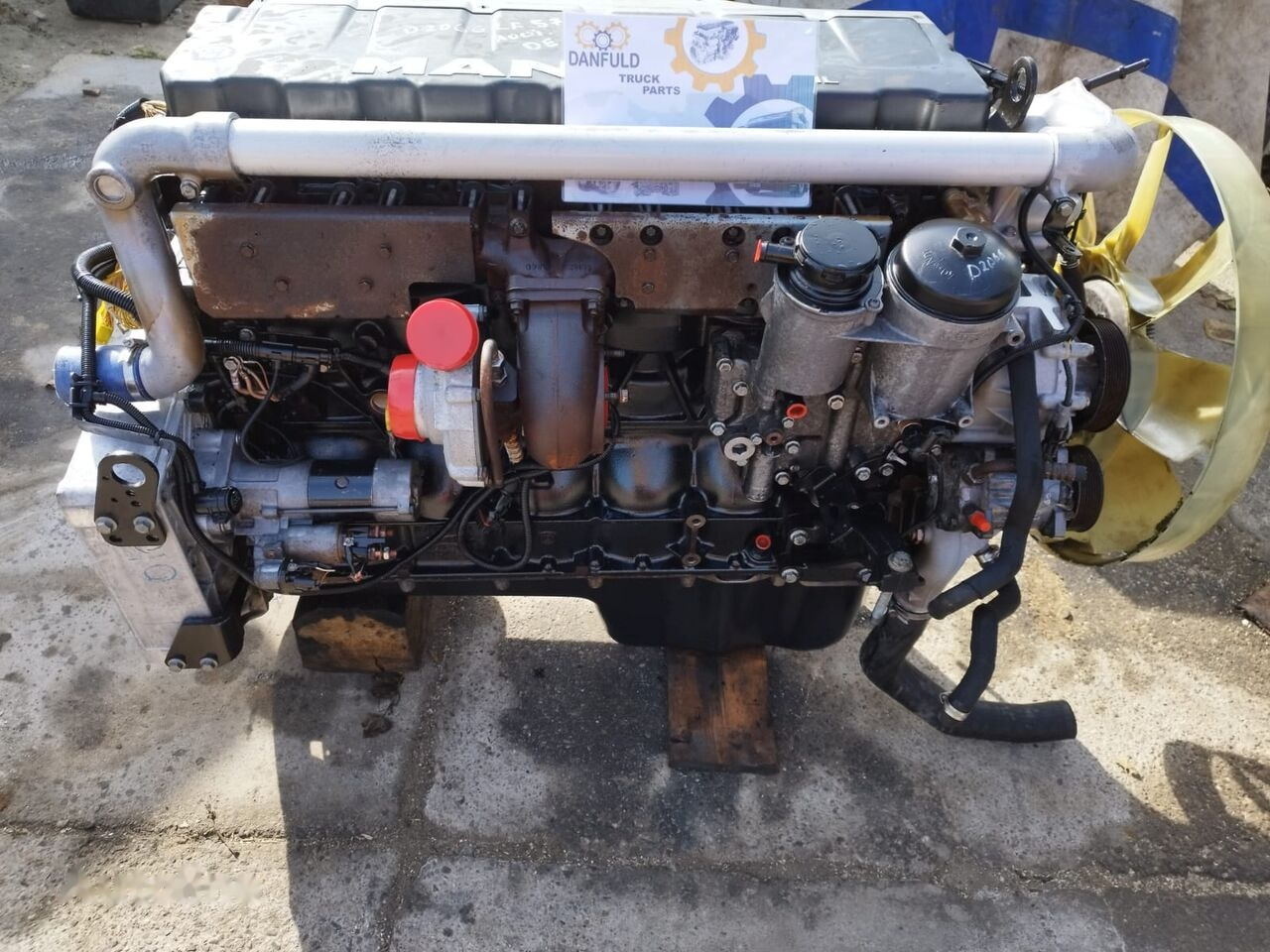 Engine for Truck MAN D2066 LF41 MAN TGA, TGS, TGX: picture 8