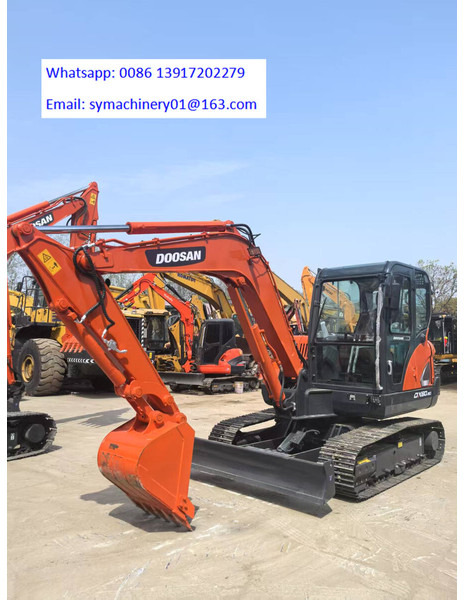 Doosan DX60 - Mini excavator: picture 3 Doosan DX60 - Mini excavator: picture 3