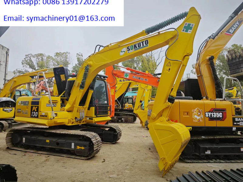 Komatsu PC130 - Crawler excavator: picture 1 Komatsu PC130 - Crawler excavator: picture 1