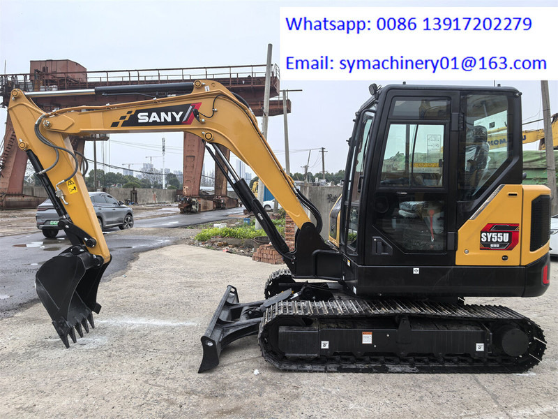 Sany SY55C - Mini excavator: picture 2 Sany SY55C - Mini excavator: picture 2