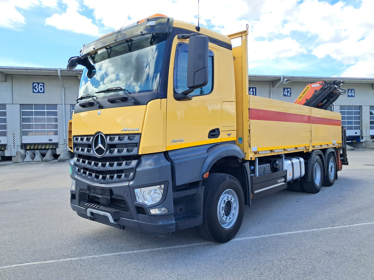 MERCEDES-BENZ Arocs 2545 | Palfinger PK 22002 | Klima | Retarder | Euro 6 - Dropside/ Flatbed truck, Crane truck: picture 1 MERCEDES-BENZ Arocs 2545 | Palfinger PK 22002 | Klima | Retarder | Euro 6 - Dropside/ Flatbed truck, Crane truck: picture 1