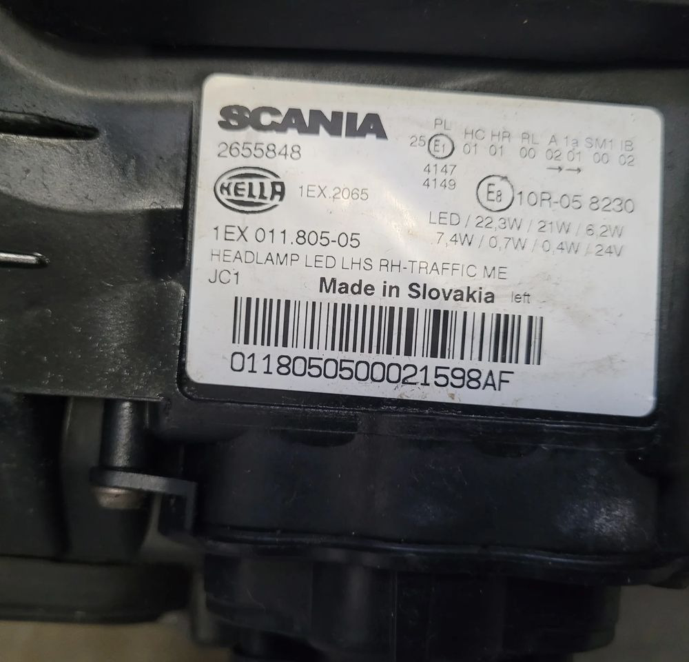 LAMPA LED SCANIA R NGT 2655849 2655848 RH/LH CHWALIM116 - Lights/ Lighting for Truck: picture 4 LAMPA LED SCANIA R NGT 2655849 2655848 RH/LH CHWALIM116 - Lights/ Lighting for Truck: picture 4