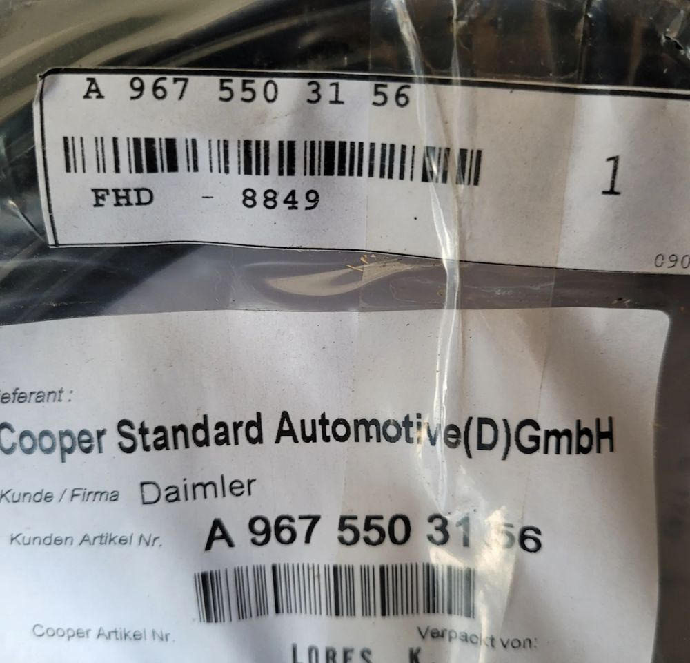 PRZEWODY PODNOSZENIA KABINY MERCDESES ATEGO NOWY ORYGINAŁ A9675503156 - Hydraulics for Truck: picture 2 PRZEWODY PODNOSZENIA KABINY MERCDESES ATEGO NOWY ORYGINAŁ A9675503156 - Hydraulics for Truck: picture 2