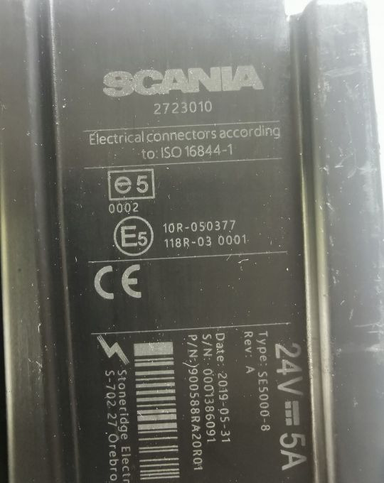 TACHOGRAF SCANIA S R 2723010 - Tachograph for Truck: picture 2 TACHOGRAF SCANIA S R 2723010 - Tachograph for Truck: picture 2
