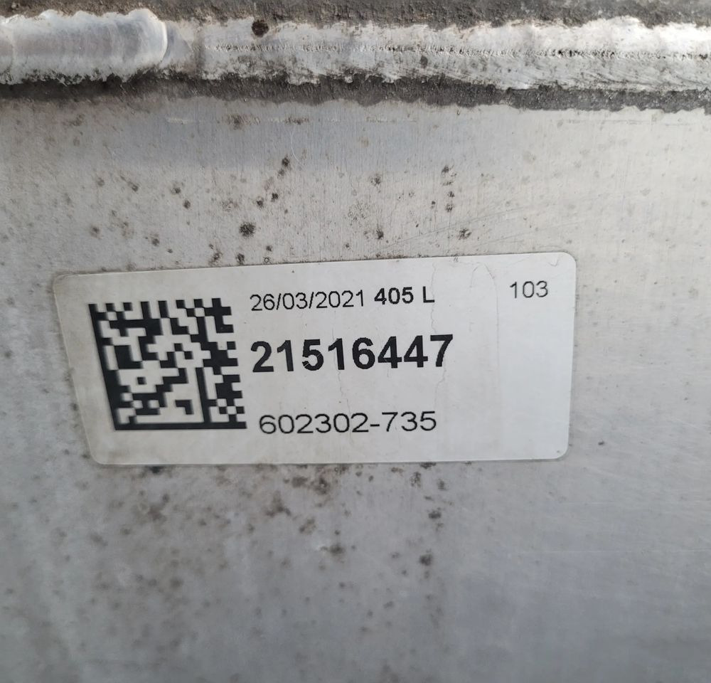ZBIORNIK PALIWA VOLVO FH4 21516447 405L ORYGINAŁ CHWALIM116 - Fuel tank for Truck: picture 4 ZBIORNIK PALIWA VOLVO FH4 21516447 405L ORYGINAŁ CHWALIM116 - Fuel tank for Truck: picture 4