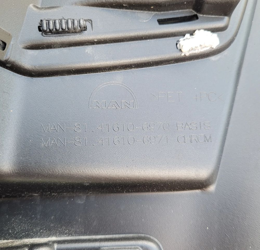 Bumper for Truck ZDERZAK MAN TGX E6 LIFT ORYGINAŁ JAK NOWY 81.4160-6971 CHWALIM116: picture 6