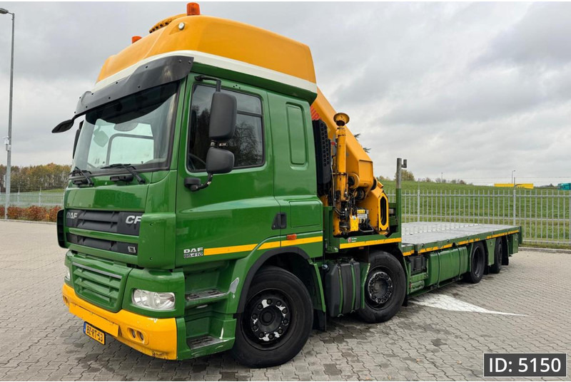 DAF CF 85.410 SC, Euro 5, 8x2 / Hiab 422 EP5 + Radio / 5x extendable - Crane truck: picture 2 DAF CF 85.410 SC, Euro 5, 8x2 / Hiab 422 EP5 + Radio / 5x extendable - Crane truck: picture 2