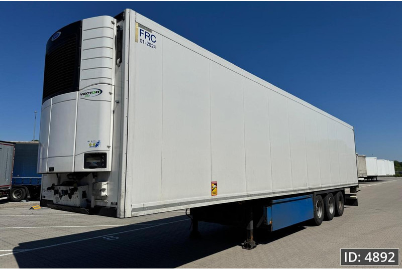 Krone SD / Carrier Vector 1550 / Palletbox / BPW Drum - Refrigerator semi-trailer: picture 1 Krone SD / Carrier Vector 1550 / Palletbox / BPW Drum - Refrigerator semi-trailer: picture 1
