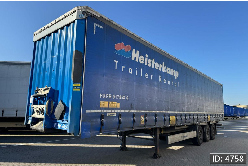 Krone SD / Location ROMANIA / Huckepack / Disk brakes - Curtainsider semi-trailer: picture 1 Krone SD / Location ROMANIA / Huckepack / Disk brakes - Curtainsider semi-trailer: picture 1