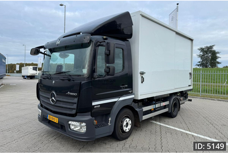 Mercedes-Benz Atego 816 Day Cab, Euro 6, BDF / Automatic / standklima / Hydraulic system - Container transporter/ Swap body truck: picture 1 Mercedes-Benz Atego 816 Day Cab, Euro 6, BDF / Automatic / standklima / Hydraulic system - Container transporter/ Swap body truck: picture 1