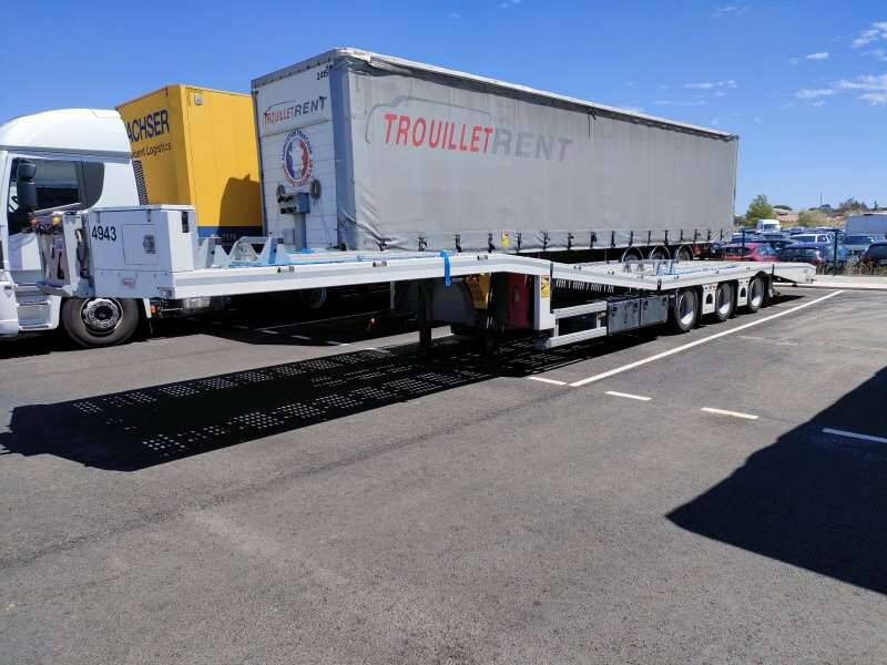 Semi-remorque 3 Essieux 38 TONNES DRAWER PORTE A FAUX HYDRAULIQUE VOLET COULISSANT - Autotransporter semi-trailer: picture 1 Semi-remorque 3 Essieux 38 TONNES DRAWER PORTE A FAUX HYDRAULIQUE VOLET COULISSANT - Autotransporter semi-trailer: picture 1