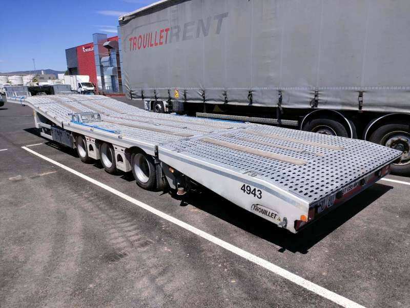 Semi-remorque 3 Essieux 38 TONNES DRAWER PORTE A FAUX HYDRAULIQUE VOLET COULISSANT - Autotransporter semi-trailer: picture 2 Semi-remorque 3 Essieux 38 TONNES DRAWER PORTE A FAUX HYDRAULIQUE VOLET COULISSANT - Autotransporter semi-trailer: picture 2