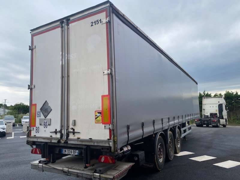 Semi-remorque 3 Essieux 38 TONNES HAYON 2 PORTES AR POLYMAX - Curtainsider semi-trailer: picture 2 Semi-remorque 3 Essieux 38 TONNES HAYON 2 PORTES AR POLYMAX - Curtainsider semi-trailer: picture 2
