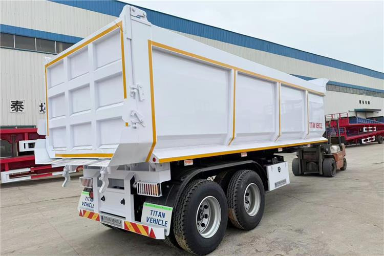 TITAN 2 Axle Dump Semi Trailer for Sale In Tanzania - Tipper semi-trailer: picture 3 TITAN 2 Axle Dump Semi Trailer for Sale In Tanzania - Tipper semi-trailer: picture 3