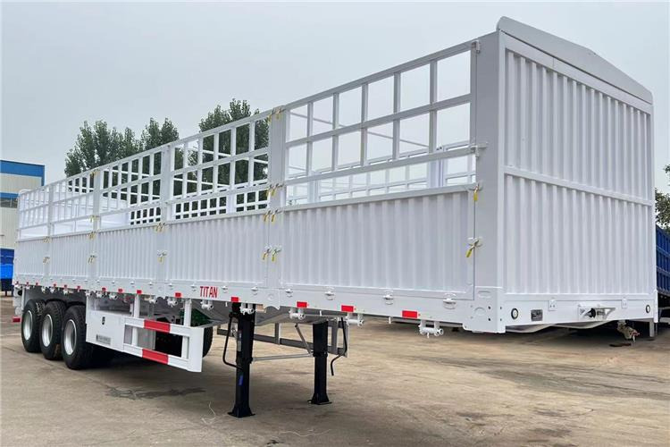 TITAN 2025 New Fence Semi Trailer for Sale In Tanzania - Livestock semi-trailer: picture 2 TITAN 2025 New Fence Semi Trailer for Sale In Tanzania - Livestock semi-trailer: picture 2