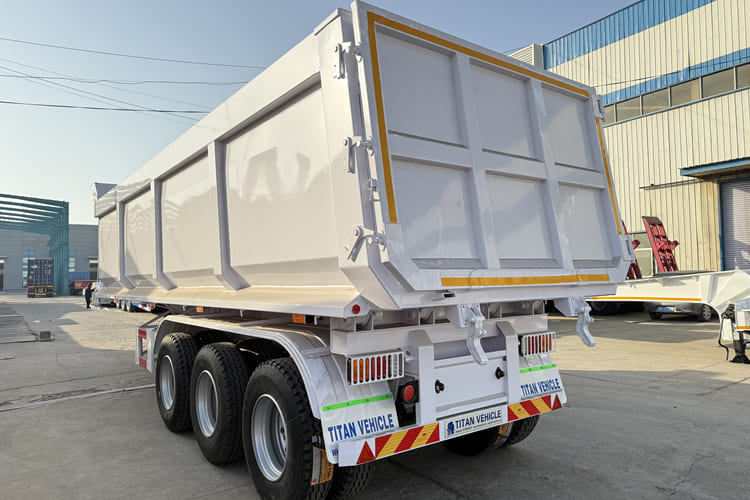 TITAN 3 Axle Tipper Trailer for Sale in Tanzania - Tipper semi-trailer: picture 2 TITAN 3 Axle Tipper Trailer for Sale in Tanzania - Tipper semi-trailer: picture 2