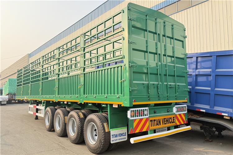TITAN 4 Axle 80 Ton Livestock Semi Trailer for Sale In Sudan - Livestock semi-trailer: picture 2 TITAN 4 Axle 80 Ton Livestock Semi Trailer for Sale In Sudan - Livestock semi-trailer: picture 2