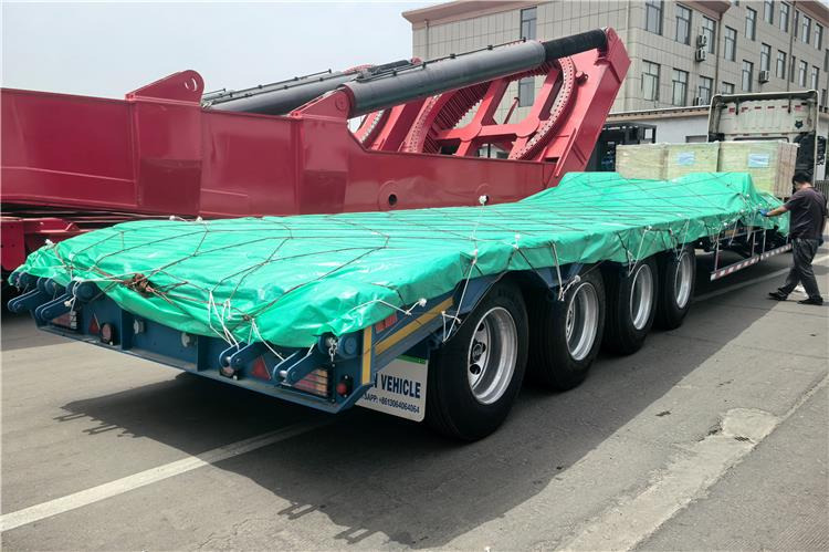 TITAN 4 Axle Extendable Low Bed Trailer for Sale In Nigeria - Low loader semi-trailer: picture 4 TITAN 4 Axle Extendable Low Bed Trailer for Sale In Nigeria - Low loader semi-trailer: picture 4