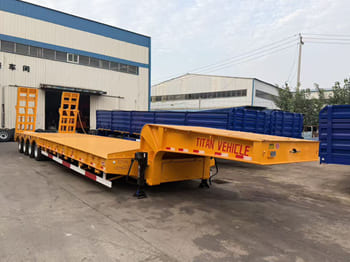 TITAN 4 Axle Low Loader Trailer for Sale in Mali - Low loader semi-trailer: picture 2 TITAN 4 Axle Low Loader Trailer for Sale in Mali - Low loader semi-trailer: picture 2