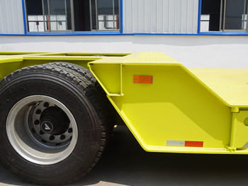 TITAN 60T Detach Lowboy Gooseneck for Sale in Congo - Low loader semi-trailer: picture 5 TITAN 60T Detach Lowboy Gooseneck for Sale in Congo - Low loader semi-trailer: picture 5