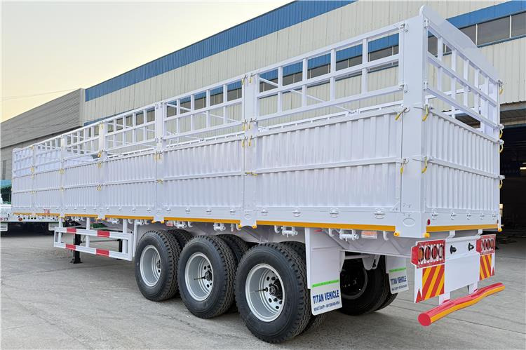 TITAN 80 Ton Fence Cargo Trailer for Sale In Mali - Livestock semi-trailer: picture 3 TITAN 80 Ton Fence Cargo Trailer for Sale In Mali - Livestock semi-trailer: picture 3
