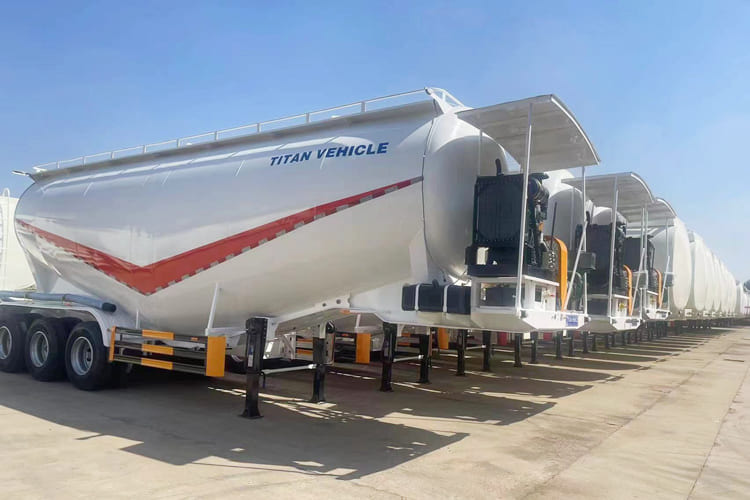 TITAN Cement Bulker Truck for Sale in Zambia - Tank semi-trailer: picture 3 TITAN Cement Bulker Truck for Sale in Zambia - Tank semi-trailer: picture 3