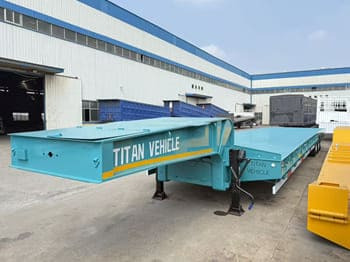 TITAN Drop Deck Semi Trailer for Sale in Kuwait - Low loader semi-trailer: picture 2 TITAN Drop Deck Semi Trailer for Sale in Kuwait - Low loader semi-trailer: picture 2