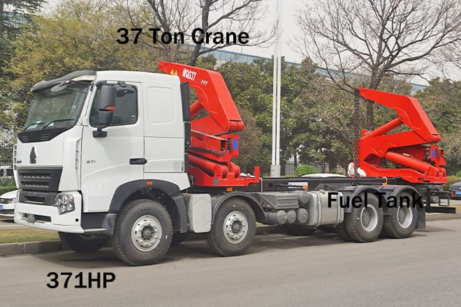 XCMG 37 Ton Side Loader Truck for Sale in Mexico - Container transporter/ Swap body truck: picture 2 XCMG 37 Ton Side Loader Truck for Sale in Mexico - Container transporter/ Swap body truck: picture 2