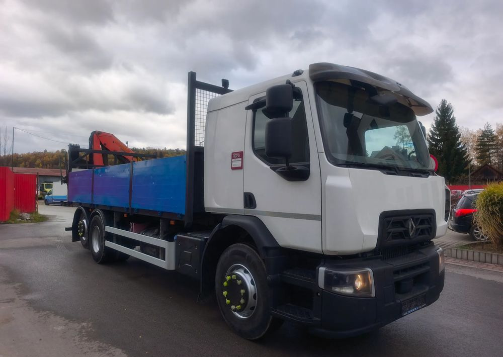 Renault Gama D 26.320 skrzynia hds palfinger PK15500 - Dropside/ Flatbed truck, Crane truck: picture 2 Renault Gama D 26.320 skrzynia hds palfinger PK15500 - Dropside/ Flatbed truck, Crane truck: picture 2