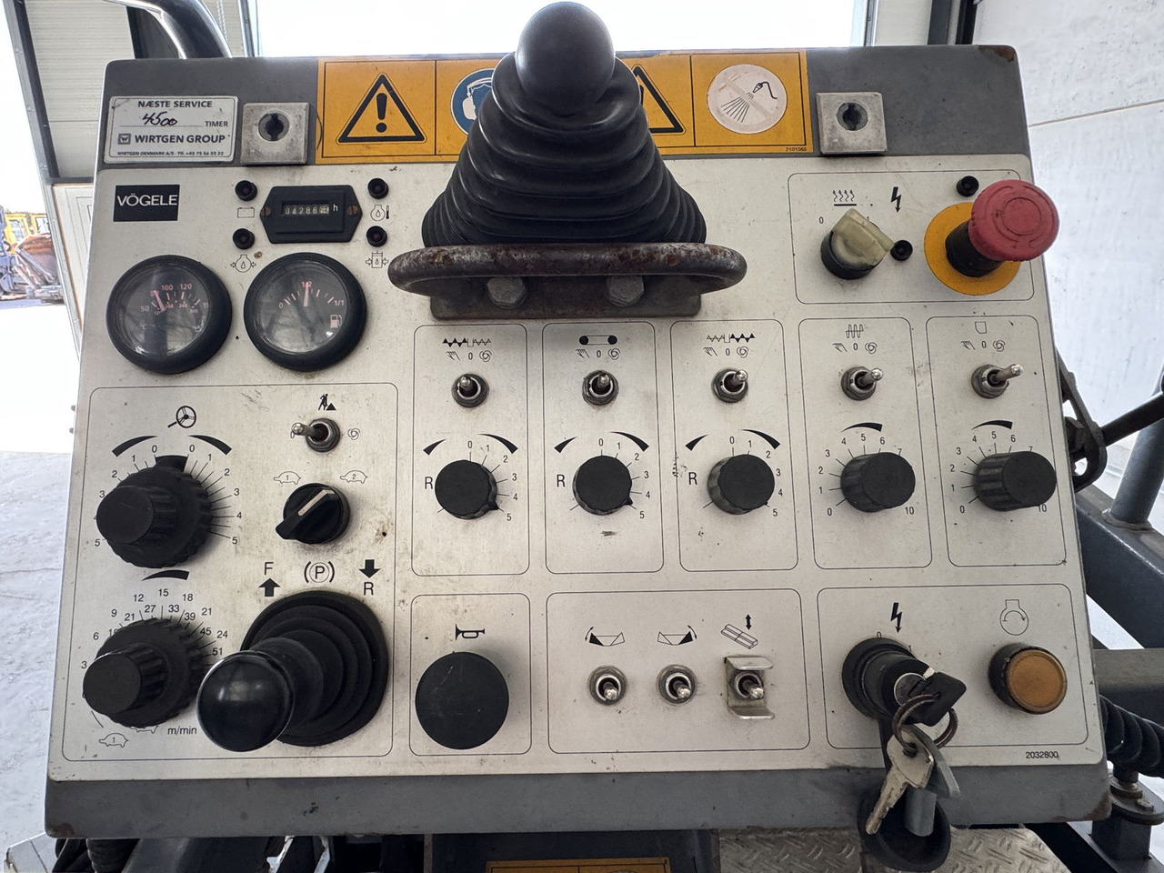 Vögele Super 800 - Asphalt paver: picture 4 Vögele Super 800 - Asphalt paver: picture 4