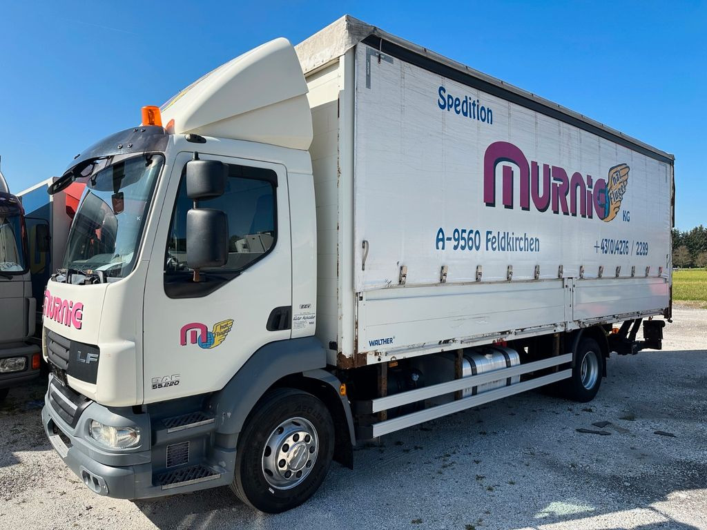 DAF LF 55-220 EEV Edscha LBW - Curtainsider truck: picture 2 DAF LF 55-220 EEV Edscha LBW - Curtainsider truck: picture 2