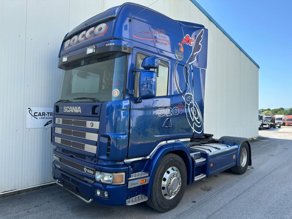 Scania 164 580 Topline Retarder Scania 164 580 Topline Retarder - Tractor unit: picture 1 Scania 164 580 Topline Retarder Scania 164 580 Topline Retarder - Tractor unit: picture 1