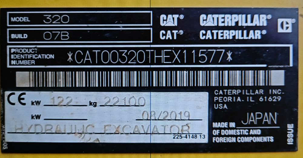 Caterpillar cat 320 - Crawler excavator: picture 5 Caterpillar cat 320 - Crawler excavator: picture 5