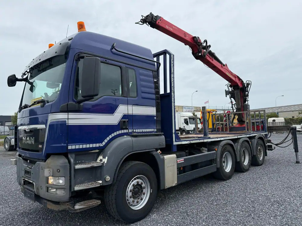MAN TGS 35.440 *Epsilon Q170L*TRIDEM*Intarder - Dropside/ Flatbed truck, Crane truck: picture 1 MAN TGS 35.440 *Epsilon Q170L*TRIDEM*Intarder - Dropside/ Flatbed truck, Crane truck: picture 1