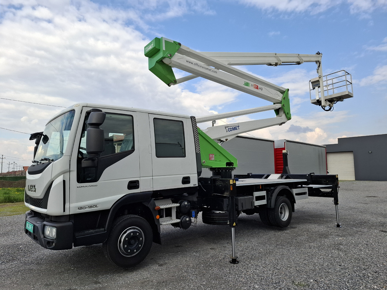 New Truck mounted aerial platform IVECO Eurocargo ML120EL18  Comet 31-17 HQ: picture 27