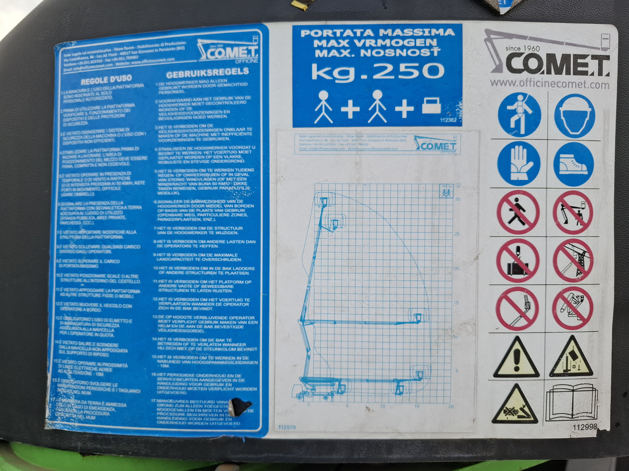 New Truck mounted aerial platform IVECO Eurocargo ML120EL18  Comet 31-17 HQ: picture 47