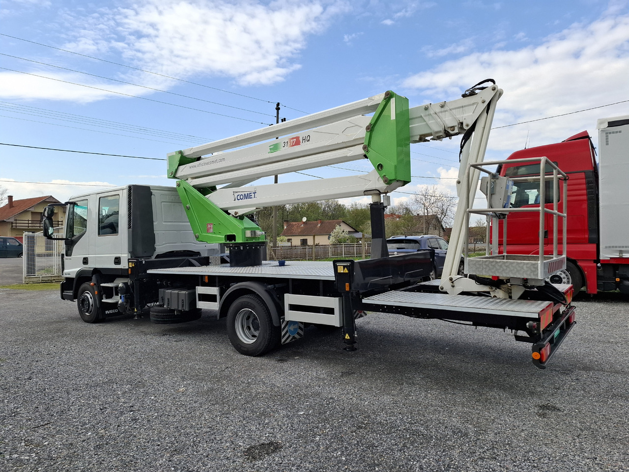 New Truck mounted aerial platform IVECO Eurocargo ML120EL18  Comet 31-17 HQ: picture 7