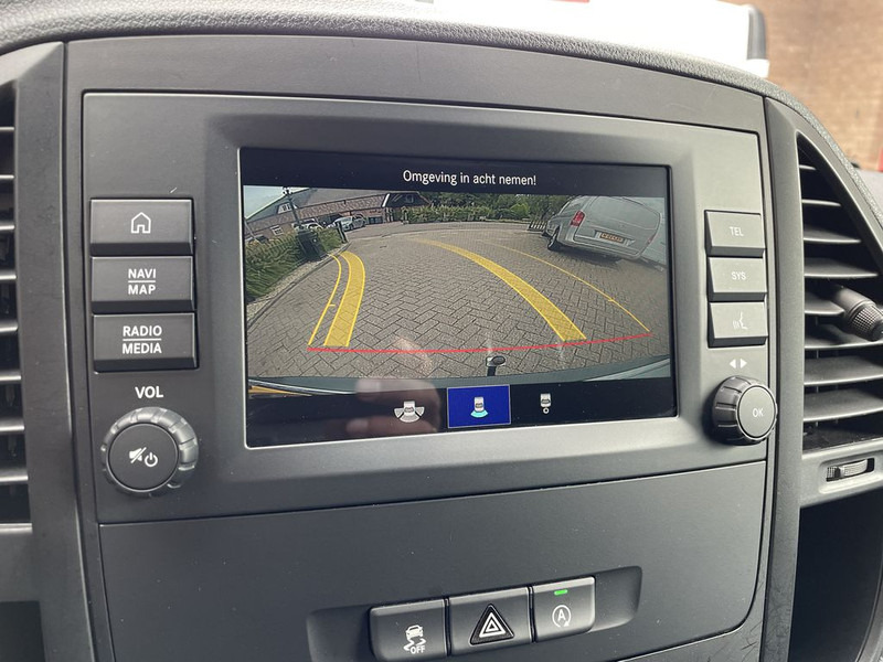 Small van Mercedes-Benz Vito 116 CDI 164pk E6 Lang BPM Vrij! Lease €352 p/m, Airco, Navi+Camera, Trekhaak, PDC V+A, Bedrijfsinrichting, Onderhoudshistorie aanwezig: picture 10