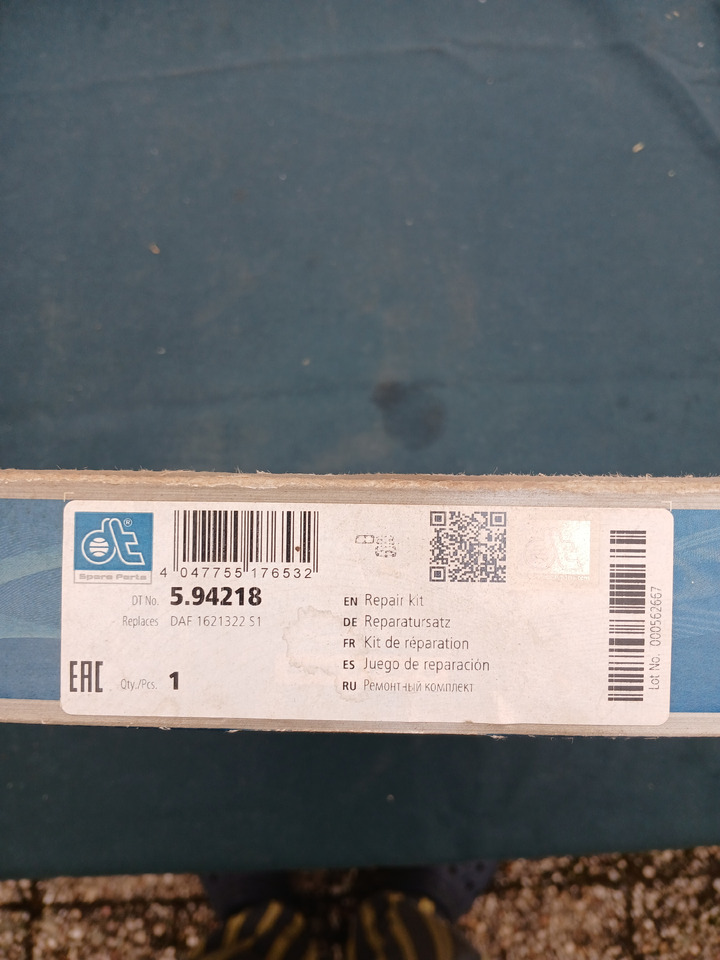 Repkit DT 594218 For Daf - Air brake compressor: picture 2 Repkit DT 594218 For Daf - Air brake compressor: picture 2