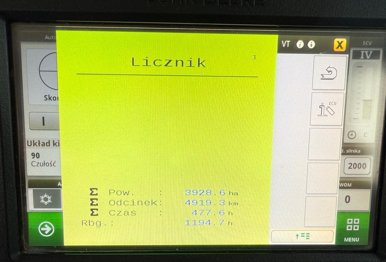 HORSCH SPRINTER 8 SW - 2014 ROK - 1194 H / 3928 HA - NAWOŻENIE - MiniDrill - Combine seed drill: picture 2 HORSCH SPRINTER 8 SW - 2014 ROK - 1194 H / 3928 HA - NAWOŻENIE - MiniDrill - Combine seed drill: picture 2