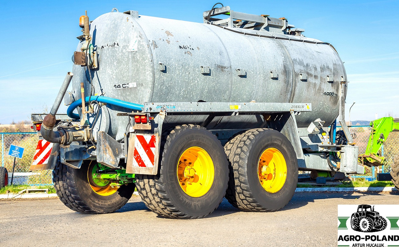 JOSKIN 14000 TS KOMFORT 2 - 2007 ROK - 14000 L - SKRĘTNA OŚ - Slurry tanker: picture 3 JOSKIN 14000 TS KOMFORT 2 - 2007 ROK - 14000 L - SKRĘTNA OŚ - Slurry tanker: picture 3